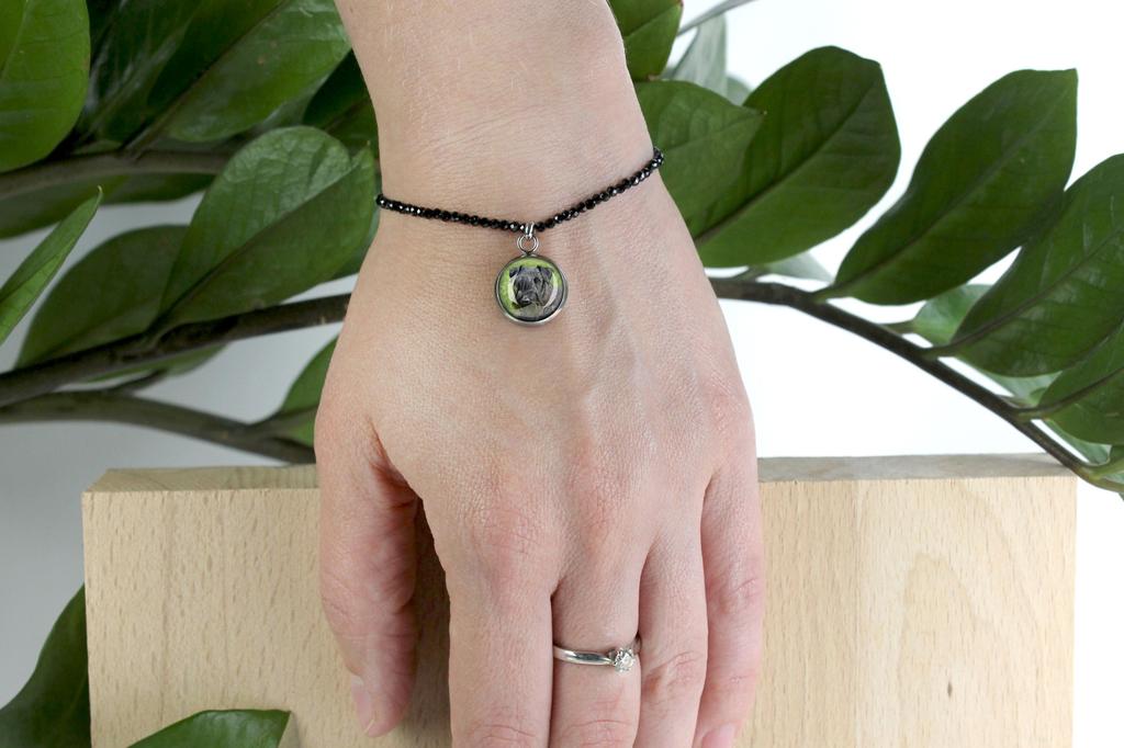 Akita, Akita Inu – Bracelet with your photo handmade, unique jewelry – Design 02 | Art-Dog