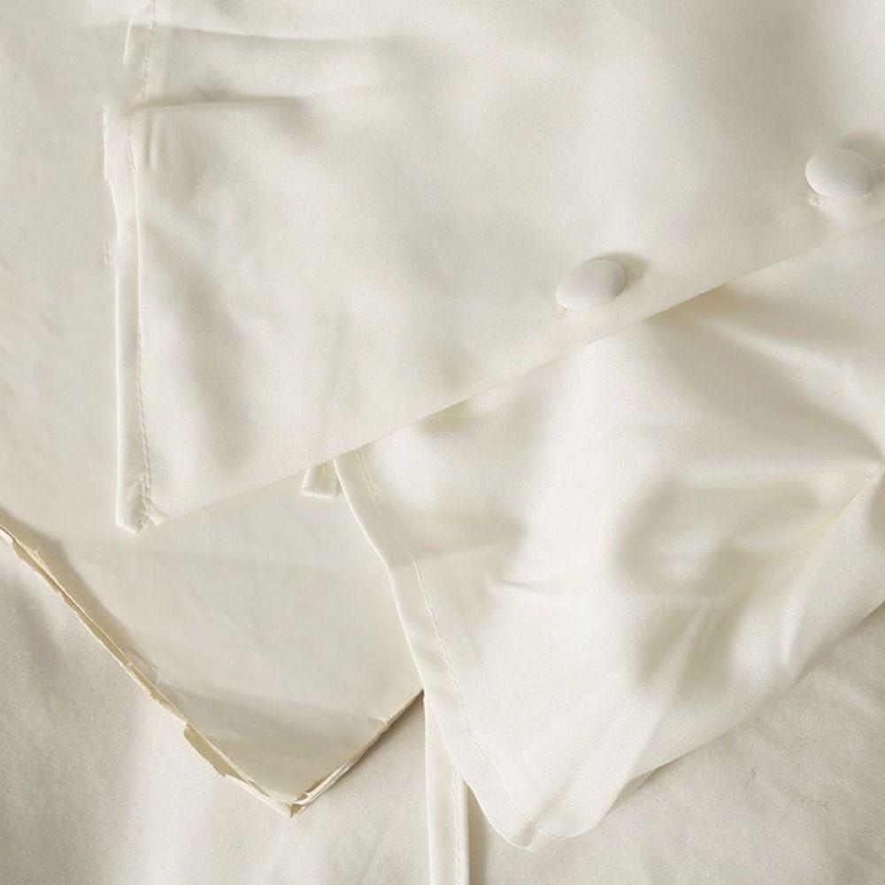 Slim Fit Long Sleeve Shirts V-neck Office Ladies Tops Fashion Button Up Blouse  Office