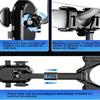 2027 Upgraded Rearview Mirror Car Phone Mount – 360° Rotatable & Telescopic Arm, Universal Clip-On Holder for All Smartphones