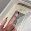 Xiaohongshu Bestseller: Twin Flowers Brushed Rose Ring for Women