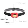 LED Headlamp 3 Modes Water Resistant Mini Lightweight To Carry Night Fishing Headlight Emergency Flashlight Outdoor Activity Camping Equipment