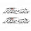 Logo Lettere Fiesta in Metallo Cromato 3D Styling Auto Parafango Laterale Cofano Posteriore Adesivo Decalcomania Distintivo Per Fiesta Emblema MK3 MK4 MK5 Accessori