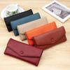 Women Long Wallet PU Leather Envelope Clutch Large Capacity Card Holder Multi Slot Coin Purse Lady Handbag