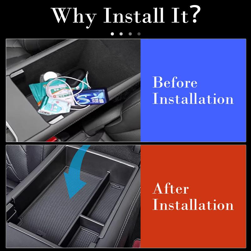 For BYD Sealion 7 2024-2026 Center Console Armrest Storage Box Tray Car Interior Organization Products Accessories
