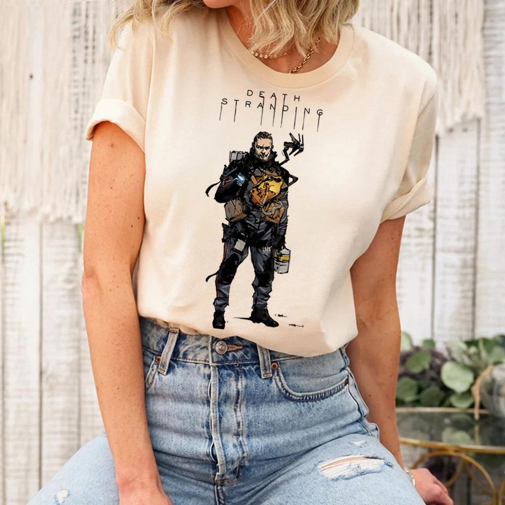 

Death Stranding t shirt teen Pastel Y2k Classic women Pop Culture aesthetic tshirt Pop Culture Pastel 2000s Colorful Comfortable S