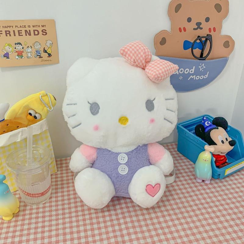 Nuova borsa a tracolla messenger leggera con gattino dei cartoni animati per uso quotidiano, borsa carina, regalo per ragazza