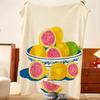 Artist J-Jovaney H-Hollingsworth Throw Flannel Throw Blanket, Lightweight Cozy, Durable Washable Cute Cool