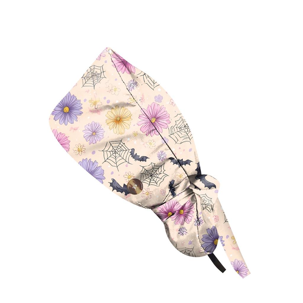 Șapcă de lucru cu imprimeu de Halloween la modă, șapcă casual pentru femei, șapcă de spălat, șapcă Baotou