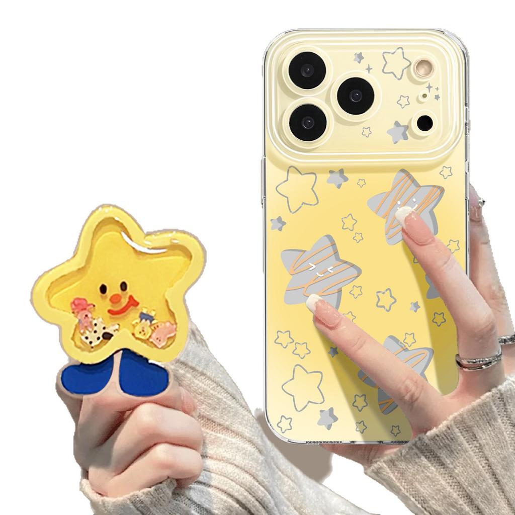 Applicable to iphone17promax smudged stars 16 magnetic attraction 15 bracket 14 advanced sense 14 apple 13 mobile phone case