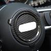 For 18- Jeep Wrangler JL Carbon Fiber Steering Wheel Center Ring Cover Trim