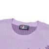 Fila Fashionable Comfortable Short Sleeve Knitted Top Women Tops Light-Lavender-Purple F11W518410FVT