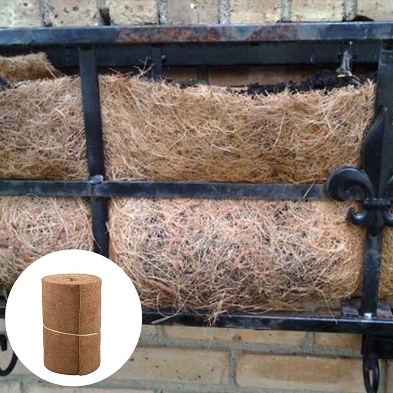 Coconut Coir Liner Sheet Coco Plant Fiber Roll Naturlig Reptil Teppe Matte Reptil Sengeutstyr Isolasjon Urtepottekurv