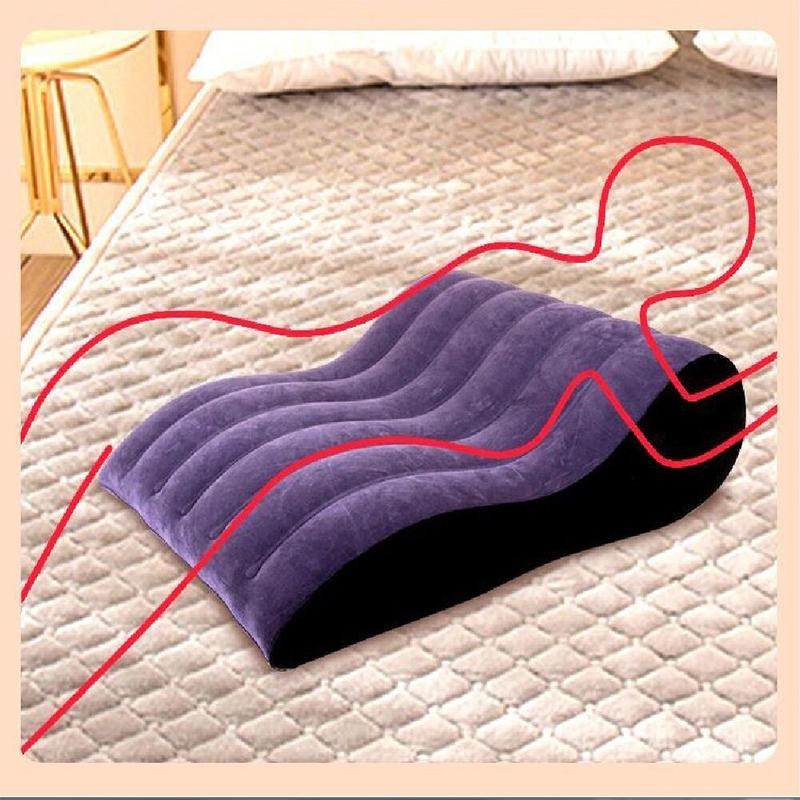 Inflatable Sofa Bed Pillow for Sex Pillow Sextoys Sexy Toys Couples Pregnancy Position Support Air Cushion  Erotic Seks