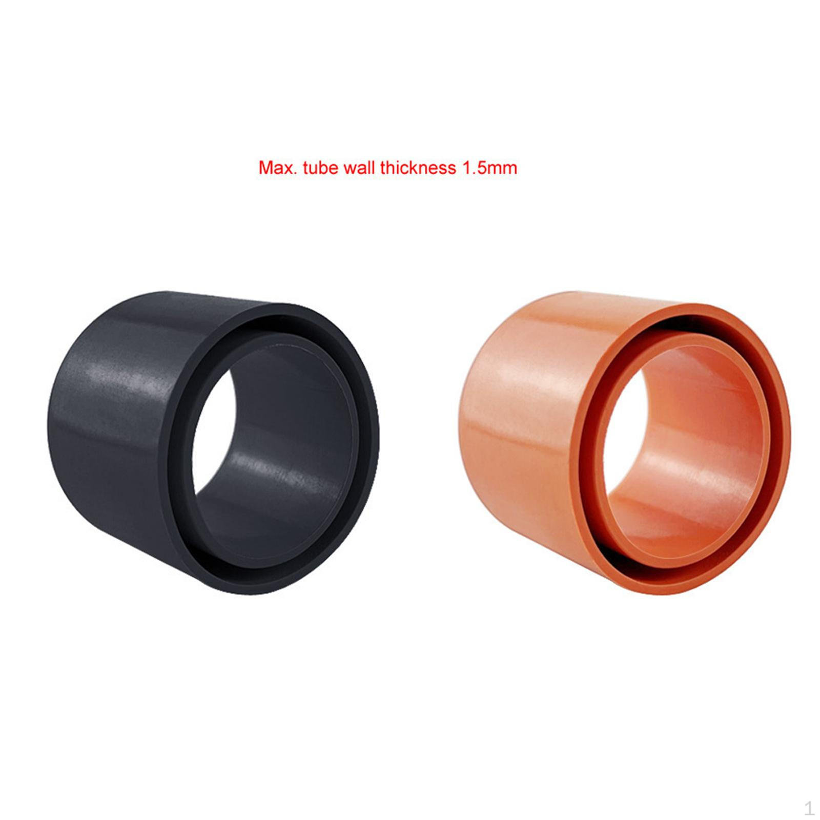 

5 шт. держатель для удочки трубка вставка протектор аксессуары 1,5 мм настенная стойка для удочки чёрный