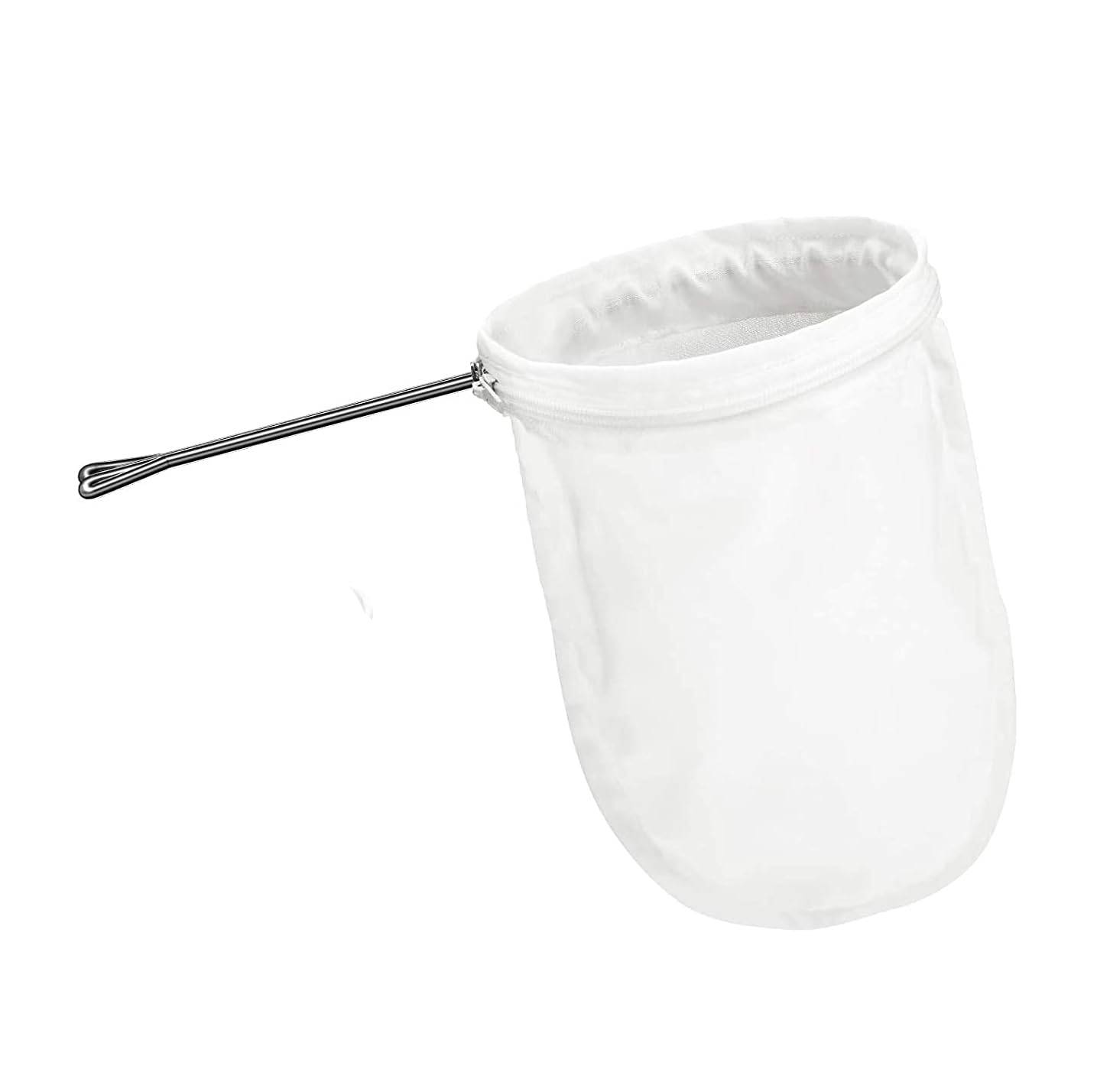 

Многоразовые фильтр-мешки с застежкой-молнией, стальным кольцом, фильтр-мешки для кухни, орехов, молока, кофе, чая, фруктового сока, сыра, супа, йогурта