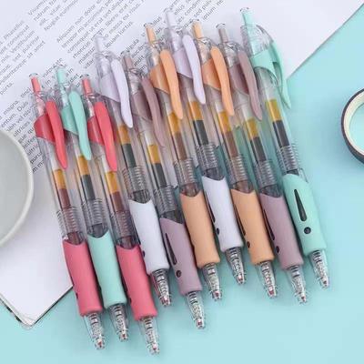 Retro Farbgelstift-Set - Hochwertige 0,5 mm Rundspitze für Studenten