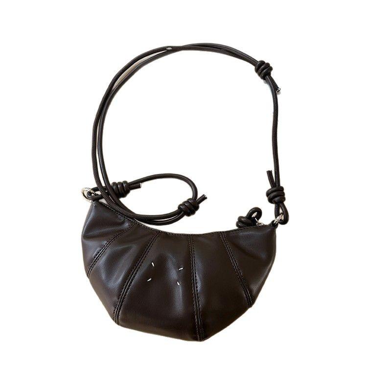 Simple Crossbody Mini Croissant Bag, Casual and Versatile, Lightweight Dumpling Bag, Crossbody Bag, Women's Small Bag