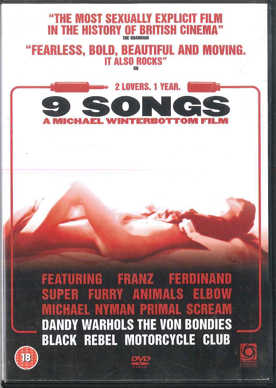 

DVD DVD - 9 Songs Michael Winterbottom Film OPTD0255 OPTIMUM Japan Movies & DVD Used