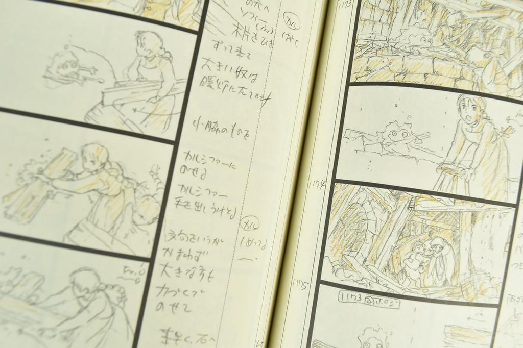 Studio Ghibli Howl’s Moving Castle Complete Storyboards Vol.14 Miyazaki Japan Book