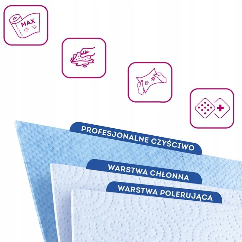 Mola Complex 3-In-1 Paper Towel, 3-Ply, 220 Sheets 1 Pc