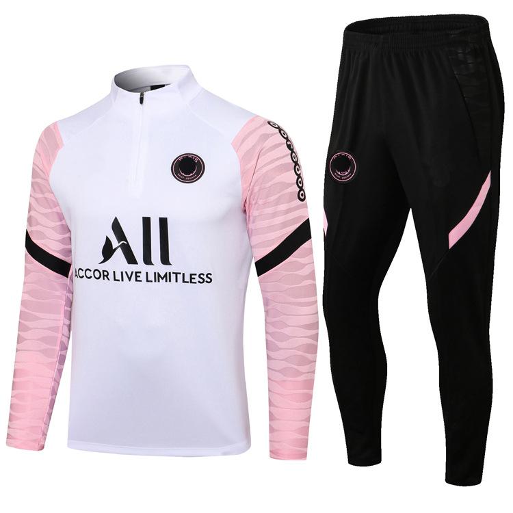 Paris Neymar Football Training Suit Autumn And Winter Long-Sleeved Appearance Suit Breathable And Quick-Drying Suit Team