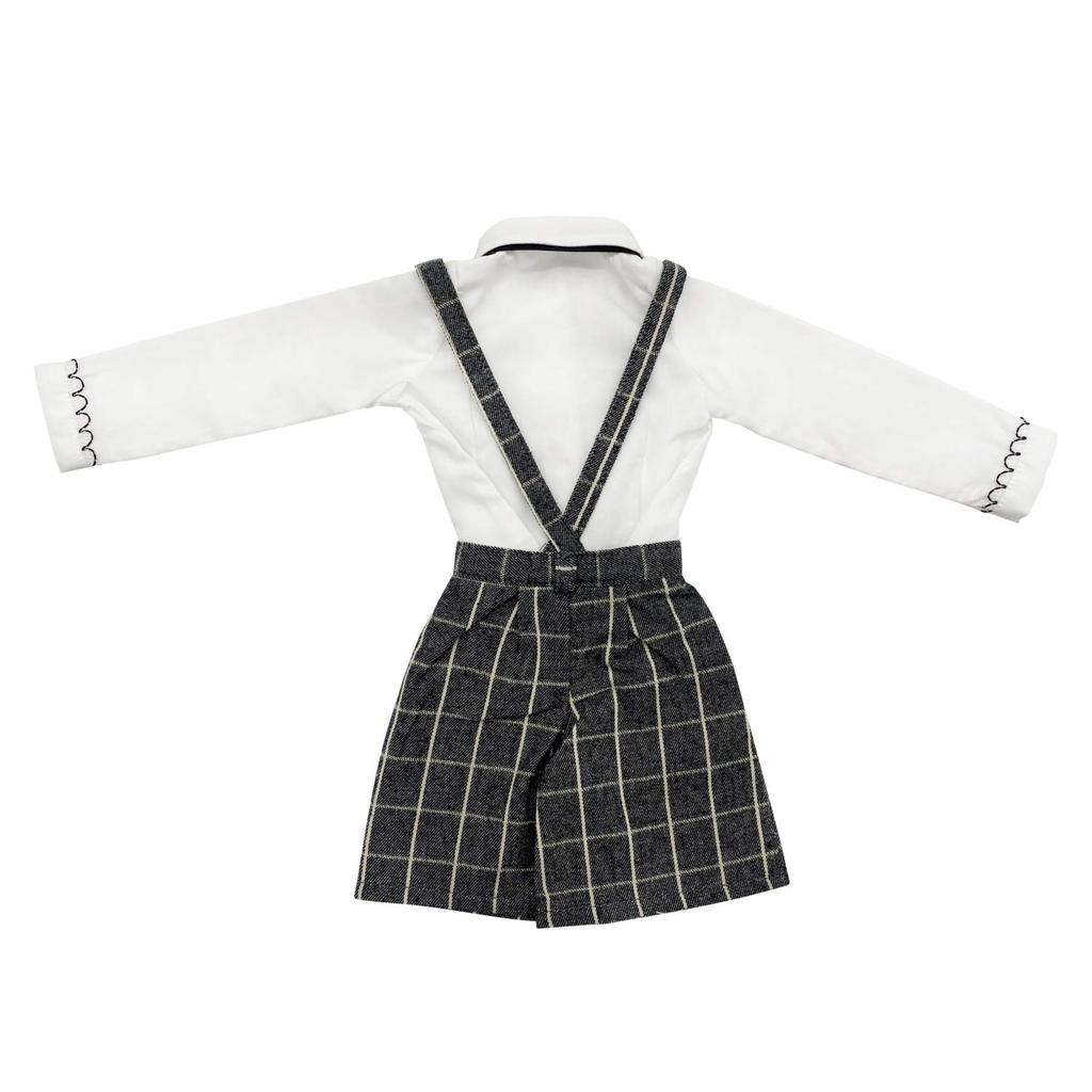 GeekDwarf of Doll Clothes Figure Outfit Beautiful Girl Gal Casual JK Uniform Overalls Miniskirt Socks of [Set 5] 1/3 (Set 5)