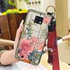 Ring Phone Holder Phone Case For Oukitel WP6 Elderly lady Fashion Lanyard Chinese style Kickstand Silicone Durable