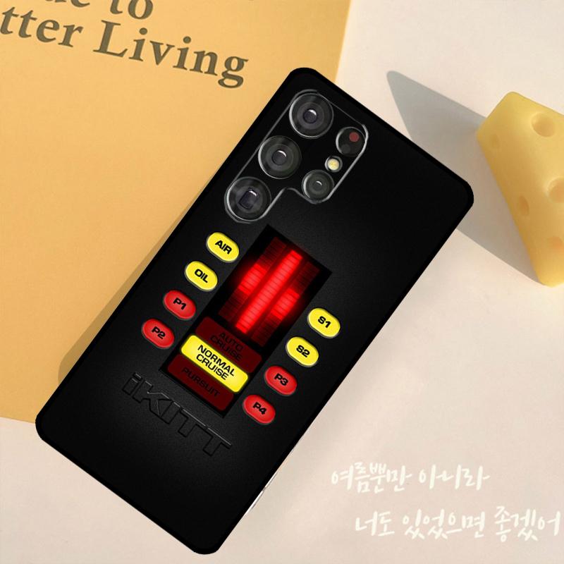 Knight Rider KITT Car Phone Case For Samsung Galaxy S24 S25 Ultra S9 S10 S20 S22 S21 Plus S23 FE Back Cover Shell