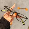 High Prescription Myopia Glasses: Ultra-Light, Anti-Slip Square Frames for Women with Small Faces