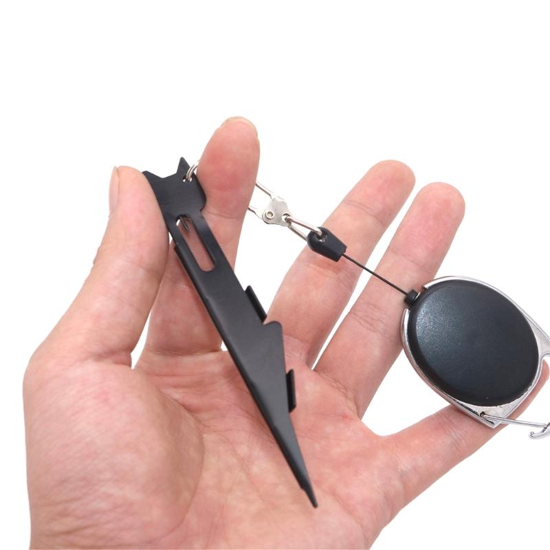 Fishing Line Knot Tyer Nails Knot Tying Tool Fishing Knot Tying Tool Quick Tie Knot Tool for Hook Lures Tie Knot Tyer