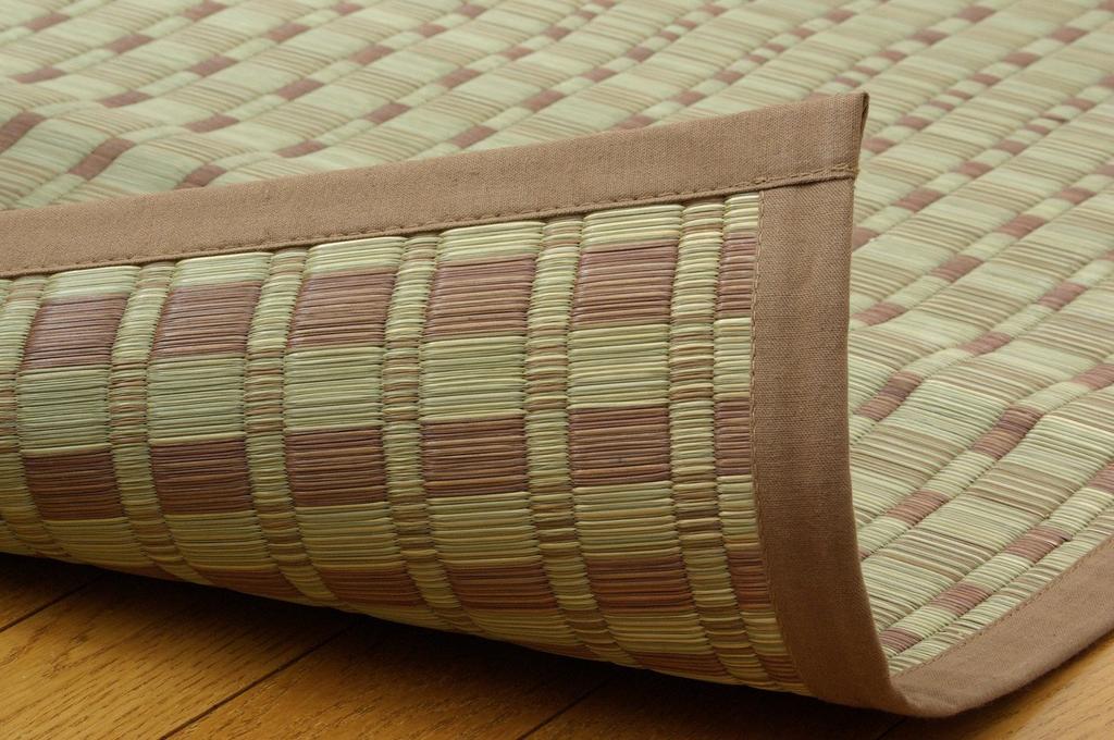 Ikehiko Igusa Rug Carpet Okutango Honma 3 Tatami 191 x 286 cm Beige Made in Japan Approx. #4412913