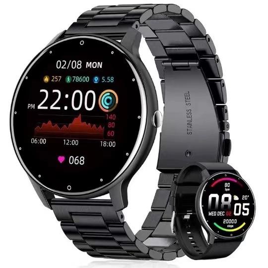 New Smart Watch Men Full Touch Screen Sport Fitness Watch IP67 Waterproof Wireless For Android/IPhone Smartwatch Men+box.