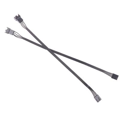 5Pcs 4Pin Pwm Cpu Fan Draht Stecker Adapter Computer Fan Verlängerung Power Kabel Ersatz Zubehör 24Awg
