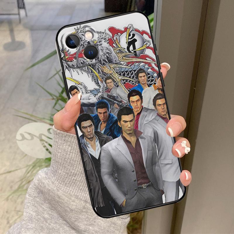 Yakuza 0 Game Case For iPhone 17 Pro Max 15 14 13 12 11 16 Pro Max Plus 12 13 Mini 16e 17 Air Back Cover