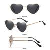 Fancy Accessories UV400 Protection Shades Heart-Shaped Sunglasses Heart Sun Glasses 90s Glasses