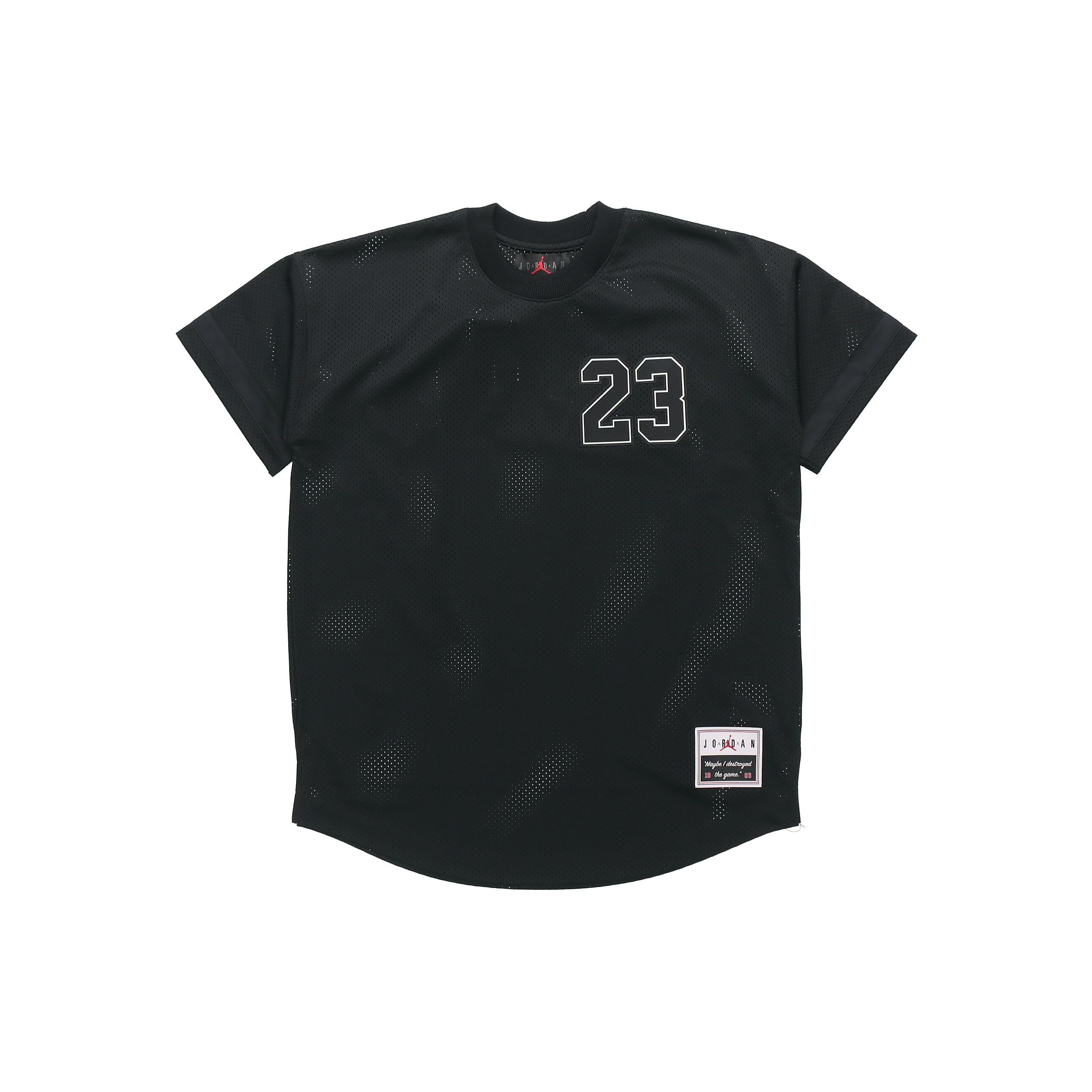 Men s Air Jordan Sports Basketball Black Jersey AO2827-010 XL