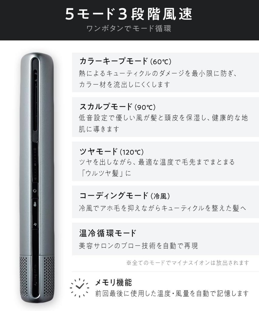 Appliance Dryer Category Best Noend Air Blow Stick Dryer airflow Lightweight drying Ideal finish in a short with airflow instead of heat Patented heat