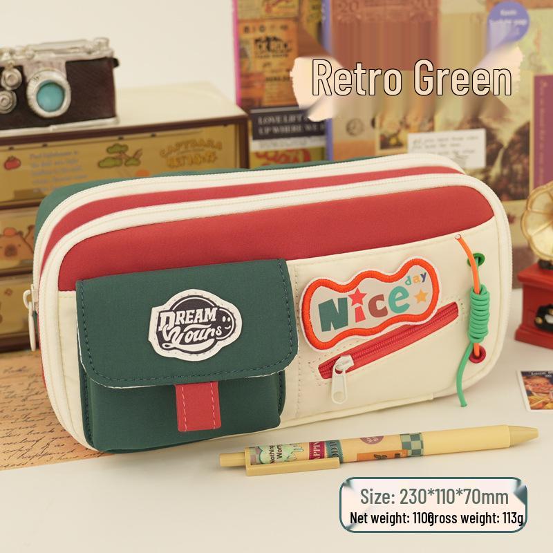 

Пенал Soft Girl - Большая вместимость, Нежный ленивый стиль для студентов