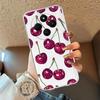 Fruit Cherry Soft Phone Cover Case for Xiaomi Poco X3 NFC X3 Pro