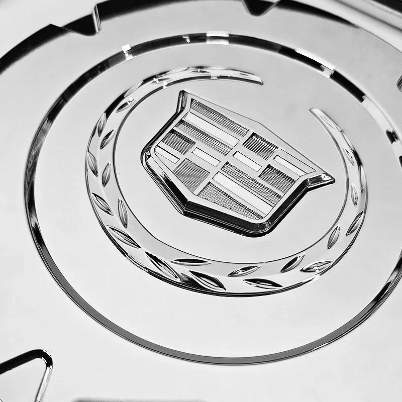 140mm 168mm 200mm 203mm 4pcs Wheel Center Hub Cover Caps Accessories for Cadillac Escalade SRX Auto Tire Emblem Car Styling