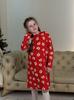 Girls’ Warm Dress – Soft Brushed Knit with Back Snap, Elegant & Comfy, Demi-season, 6004-024 HC