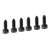 6PCS Guitar Hex Head Screws Double Tremolo Bridge Saddle String Locking Screw with Taper Tip