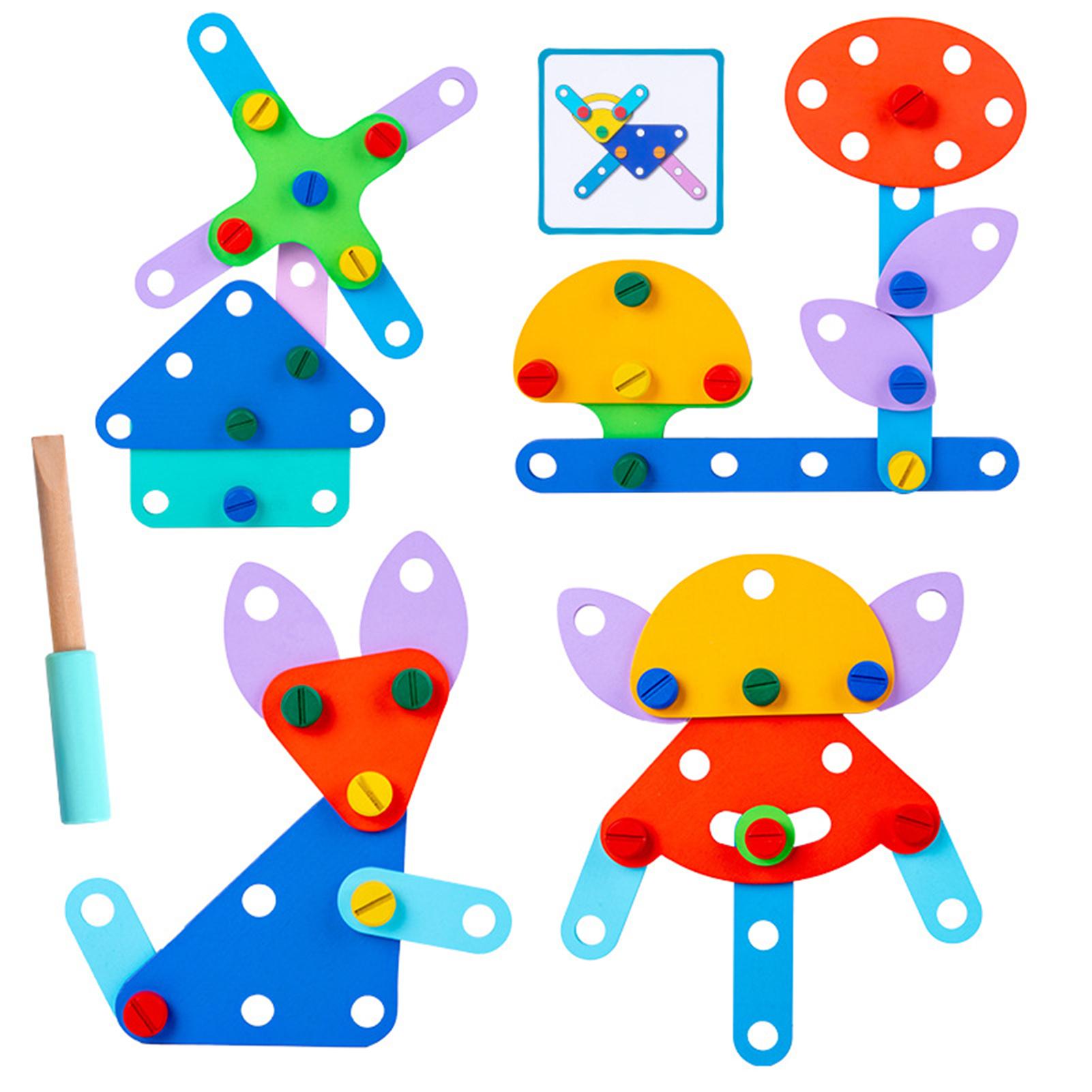Children s Nut Shape Puzzle Wooden Creative Educational Early Learning Toy China Mainland