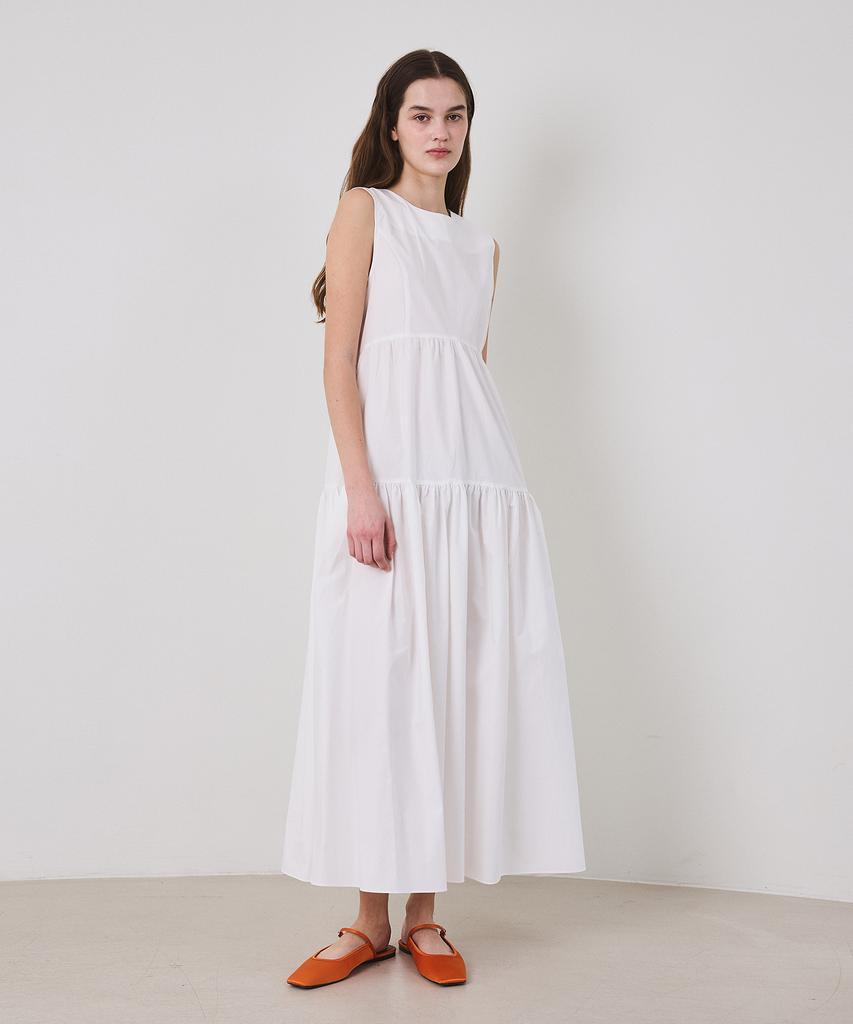 Atempo Sleeveless Dress_White