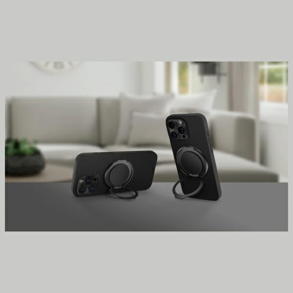 Uchwyt magnetyczny do telefonu UNIQ Gripfit 360 Czarny