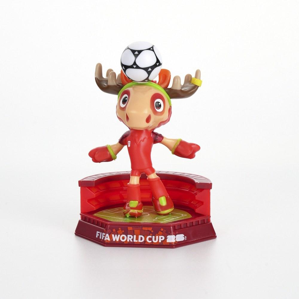 Official Licensed 2026 FIFA World Cup Mascot 3-Piece Collectible Set Fan Souvenir Figure Gift Desk Decor P003 - Miniature/Model