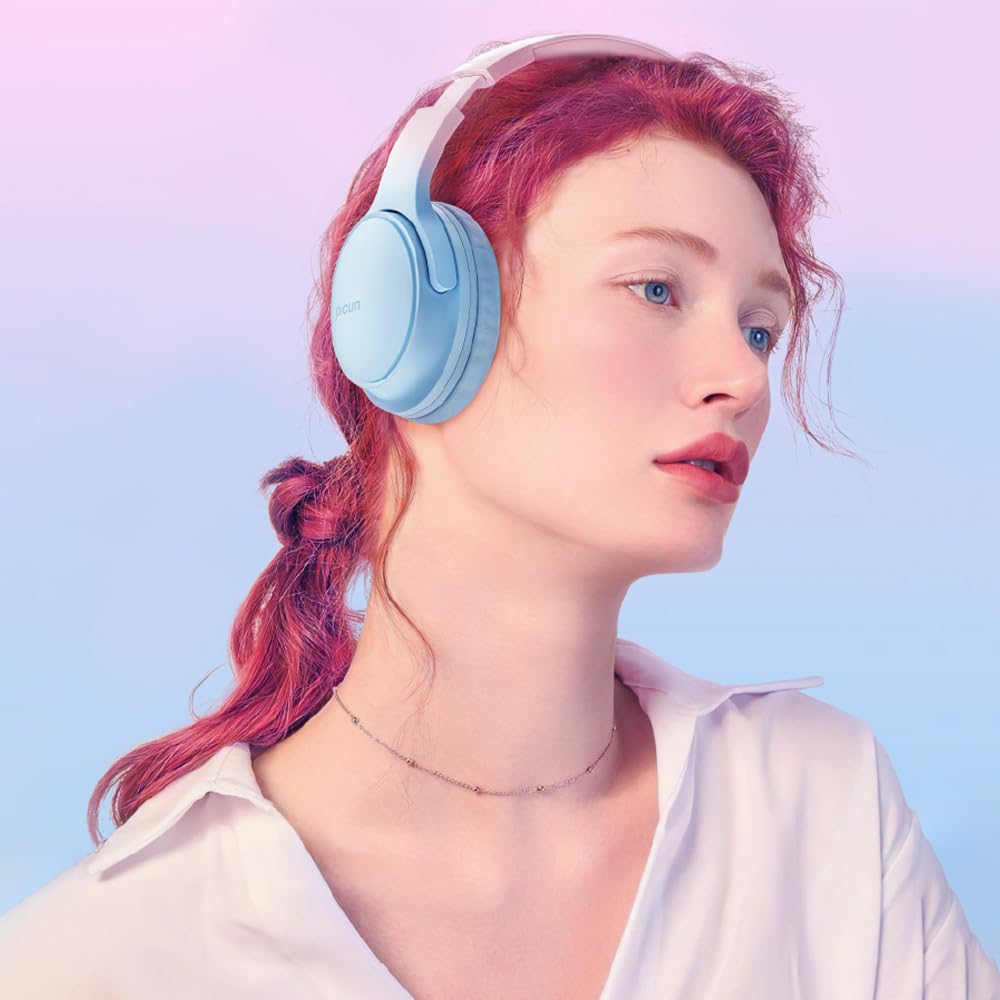Bluetooth 5.3 Wireless Headphones, Dual-Use Wired and Wireless, Over-Ear Headphones, Noise Cancelling, Closed-Back, Sound Leakage Prevention,