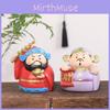 Cute Resin Desk Ornaments For Office And Home Chinese Wealth God Figurines Stress Relief