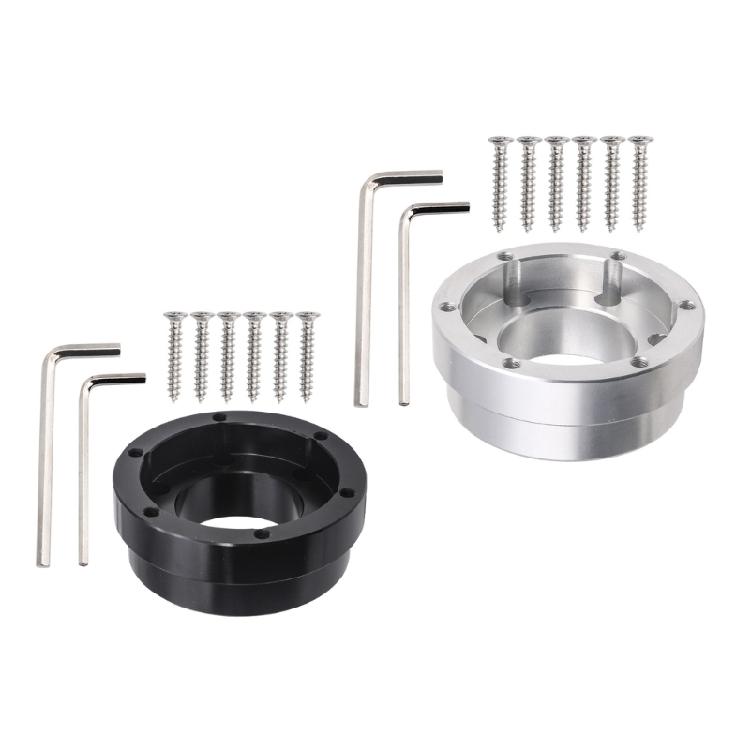 70mm Steering Wheel Adapter Plate Game Modification Part for G29 G920 G923 Steering Wheel Adapter Spacer with Screws