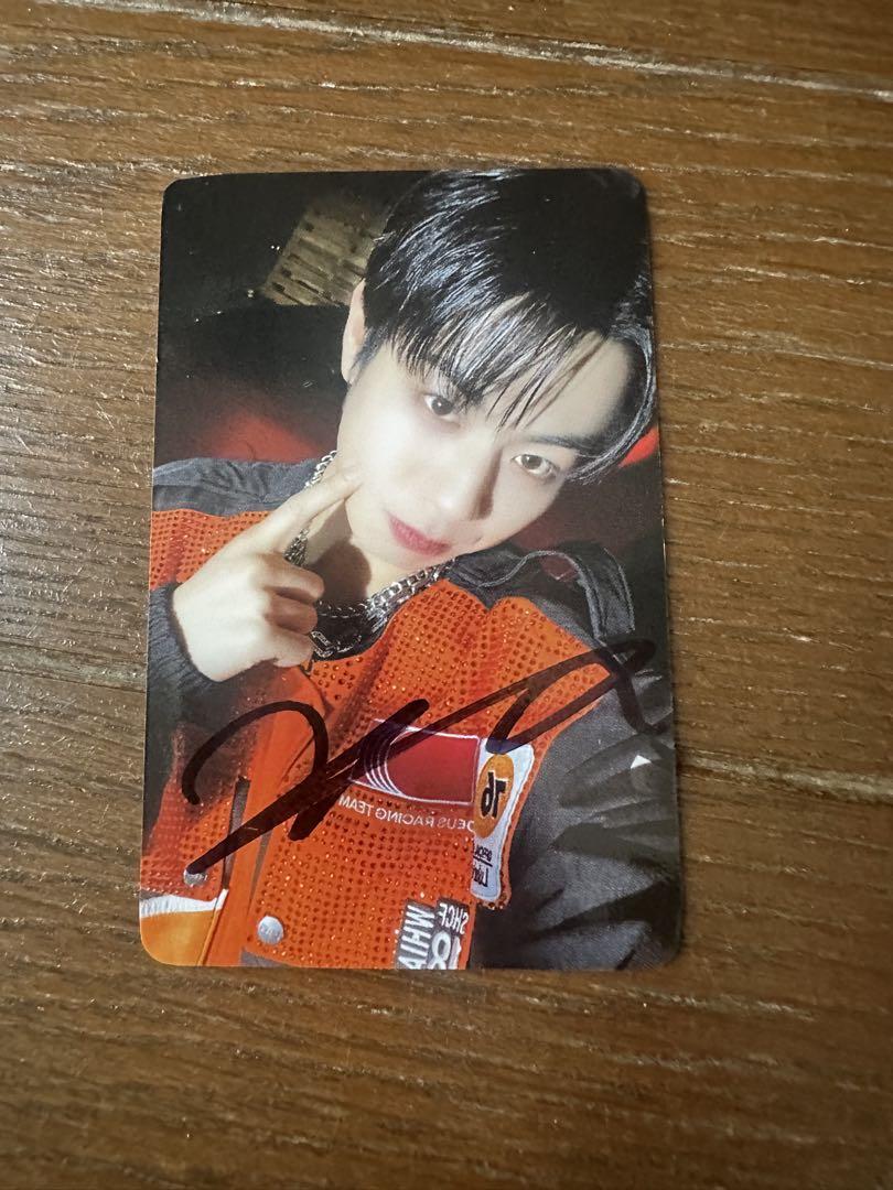 

[USED] EVNNE Keita autographed trading card Jakarta